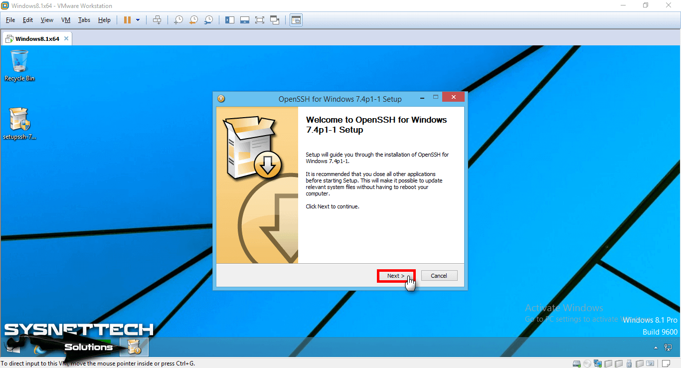 windows install openssh client